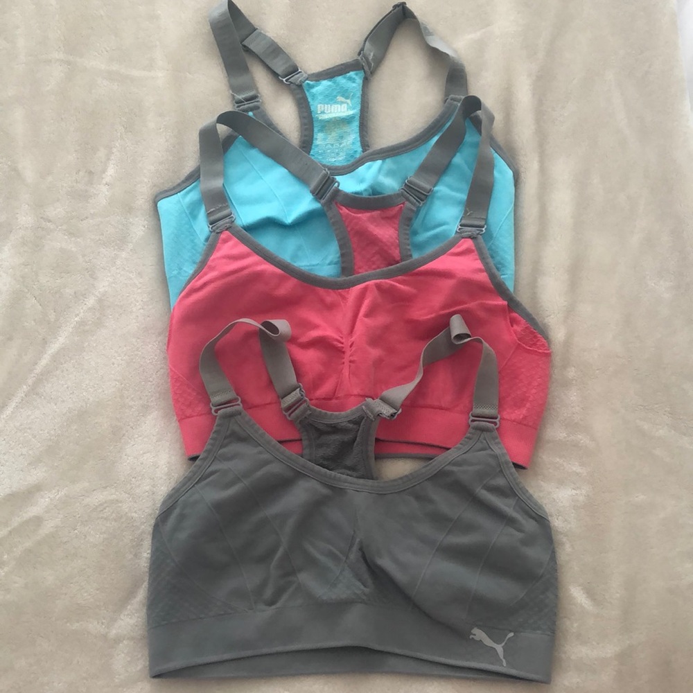Puma sporting bra size small pack
